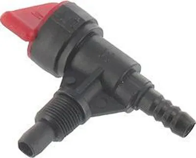 Produktbild von Online-Benzinarmatur 90° anpassbar für Briggs & Stratton. Originalnummern: 399517, 396244 ersetzen