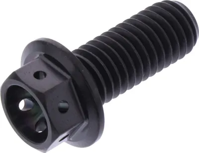 Produktbild von Sechskantschraube JMP M8x1,25mm 20mm Titan Racing schwarz