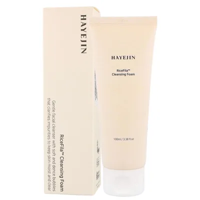 Obrázok produktu pre HAYEJIN - RiceFila™ Cleansing Foam, 100ml - čistiaca pena na tvár
