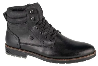 Produktbild von Rieker - Herren Stiefeletten, Logo, Leder PP6272 (40,5 EU) (Schwarz)