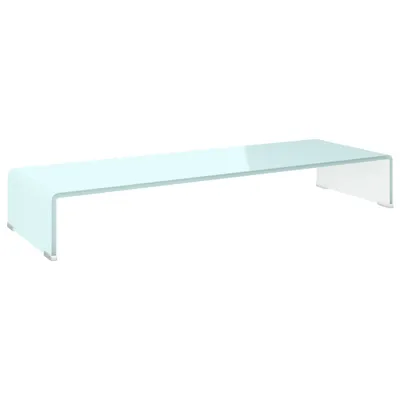 Produktbild von vidaXL TV-Aufsatz/Monitorerhöhung Glas Grün 90x30x13 cm