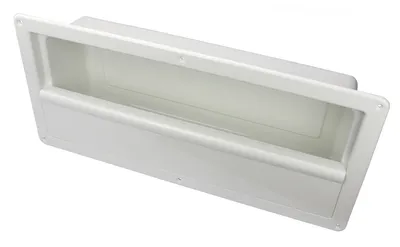 Zdjęcie produktu dla Półka boczna ABS biała 540 x 244 x 120 mm, 1 szt