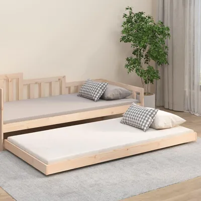 Produktbild von vidaXL Massivholzbett ohne Matratze 90x200 Kiefernholz