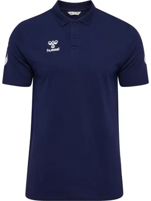 Zdjęcie produktu dla Koszulka polo Hummel Hmlgo 2.0 Chevron – granatowa, rozmiar: L