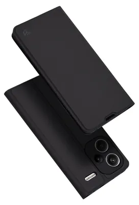 Produktbild von Techsuit Magskin Book Wallet Klapphülle für Xiaomi Redmi Note 13 Pro Plus - Schwarz