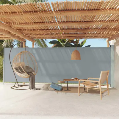 Immagine prodotto di Tenda laterale estensibile 180x600 cm Grigio