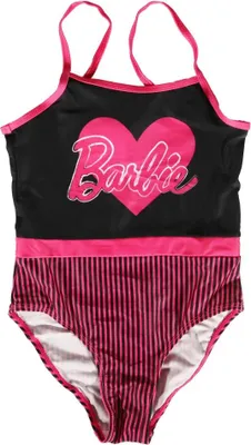 Produktbild von Barbie Girls Kinder Mädchen Badeanzug Bademode Schwimmanzug – Pink / 104/110