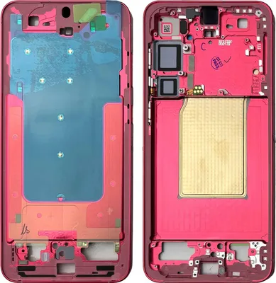 Produktbild von Samsung Display LCD Mittelrahmen Galaxy S25 Plus GH82-36367G Ersatz Coral Red