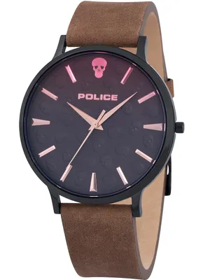 Immagine prodotto di Orologio da polso Police da uomo cinturino in pelle marrone PL16023JSB.02