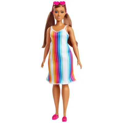 Immagine prodotto di Bambola Mattel Barbie Loves the Ocean con abito arcobaleno GRB38