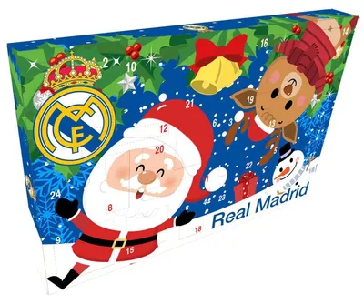 Productafbeelding van Adventskalender van Real Madrid, meerkleurig. Verkrijgbaar in één maat
