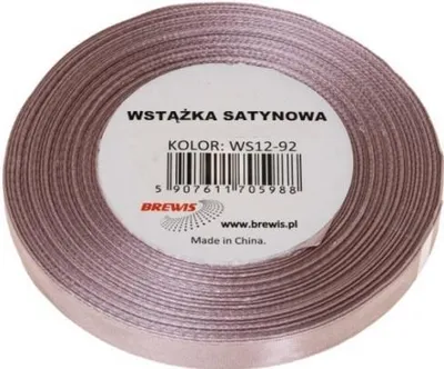 Zdjęcie produktu dla Wstążka satynowa pudrowy róż 25mm x 32m