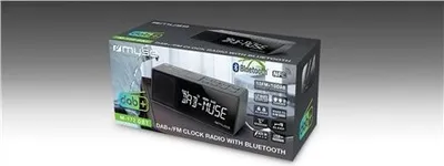 Image de Muse M-172 DBT alarm clock Digital alarm clock Black
