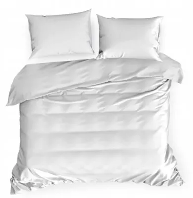 Produktbild von Bettwäsche-Set - Bettdecke und Kissen - Weiß - 50x200+2x70x80 cm - aus Microfaser