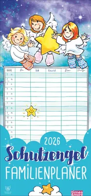 Produktbild von times&more Schutzengel Familienplaner 2026