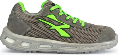 Produktbild von U-Power Red Lion® Summer, Sicherheitsschuhe, bequeme, leichte, pannensichere Unisex-Sneaker, Bastsohle, Infinergy-Einsatz, mit Aluminium-Zehenkappen - Green 36