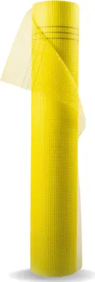 Obrázok produktu pre 50m² ETICS výstužná tkanina Tkanina zo sklenených vlákien Tkanina 165g/m² Žltá 4x4mm