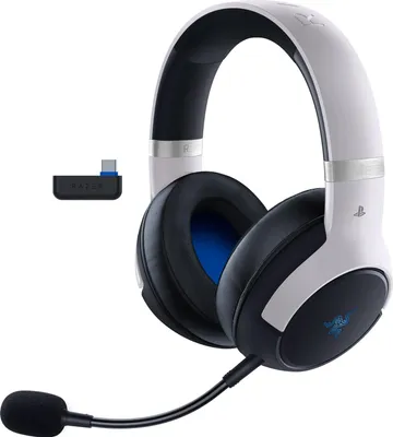 Produktbild von Razer Kaira HyperSpeed Kabelloses Gaming-Headset für PS5 Weiß