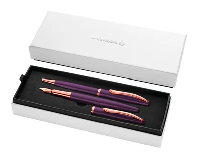 Produktbild von Pelikan 826785, Violett, 2 Stück(e), Kugelschreiber + Füllfederhalter