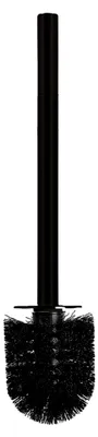 Produktbild von Edelstahl WC-Bürste Schwarz - Ersatztoilettenbürste - Klobürste - Bürste - Ersatzbürste für die Serien Gemma, Jaro - schwarz matt Ø 80mm