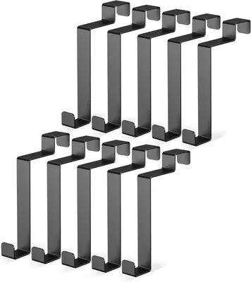Imagen del producto de Ganchos de acero inoxidable, 10 unidades, color , para colgar