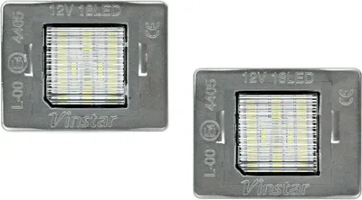 Image de Premium LED SMD éclairage de plaque d'immatriculation au xénon adapté à Mercedes R172 X166
