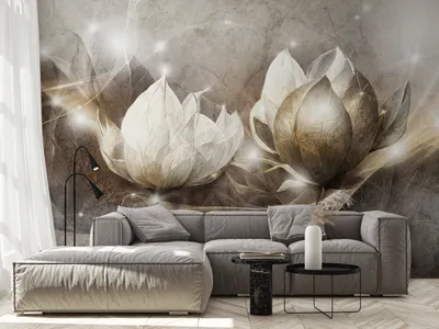 Produktbild von Vlies Fototapete Abstrakt 400x280 cm Tapeten Wandtapete XXL Natur Blumen Blitz a-C-10083-a-a