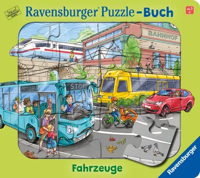 Produktbild von Ravensburger® Puzzle-Buch: Fahrzeuge
