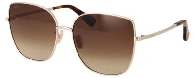 Produktbild von Max Mara Sonnenbrille aus Metall in Gold