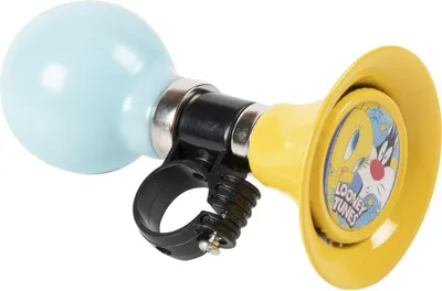 Immagine prodotto di Tataway trombetta bici bambino ragazza campanello bici Looney Tunes Titti Silvestro blu giallo