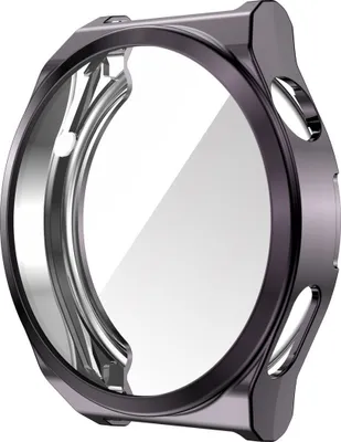 Produktbild von Schutz Watch Hülle für Huawei Watch GT 3 Pro 43mm Case Cover Etuis Displayschutz, Farbe:Grau