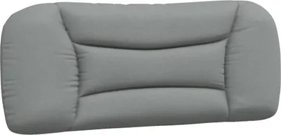 Obrázek produktu pro Polštář na čelo postele Hvar světle šedý 100 cm látkový