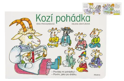 Image de Knížka Kozí pohádka 24x16cm CZ text 24m+
