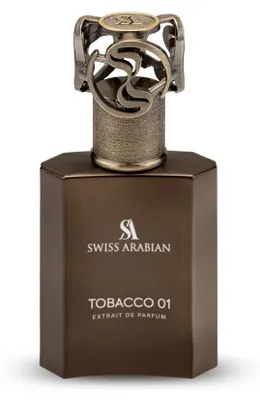Image de Swiss Arabian Tobacco 01 Extrait de Parfum Unisex 50ML - Een Luxe Geurmix van Tabak, Vanille, Amber, Pruim & Muskus - Tijdloze Elegante Geur