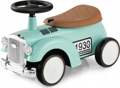 Image de Vélo sans pédales pour enfants TQ10210GN, voiture rétro, vert