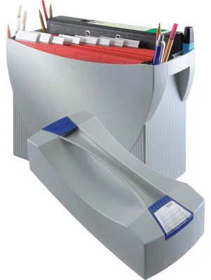 Produktbild von HAN Hängebox SWING 1901-11 39,7x34,7x15,4cm Deckel lichtgrau