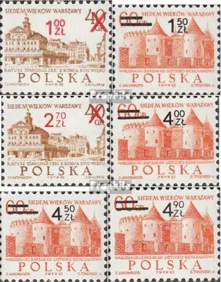 Produktbild von Briefmarken Polen 1972 Mi 2195-2200 (kompl.Ausg.) postfrisch 700 Jahre Warschau
