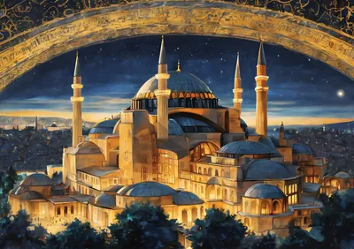 Produktbild von KUNSTPUZZLE Hagia Sophia 1000 dlks