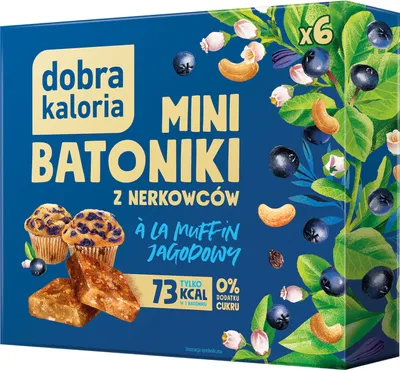 Obrázok produktu pre Dobrota Mini netopierí muffin čučoriedkový 102G