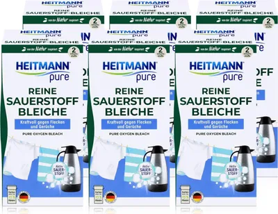 Produktbild von Heitmann pure Reine Sauerstoffbleiche 350g - Ökologisches Bleichmittel(6er Pack)