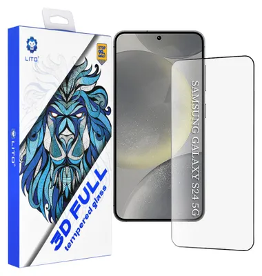 Obrázok produktu pre Lito - 3D Full Cover ochranné sklo pre Samsung Galaxy S24 / S25 - čierne