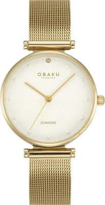 Image de Obaku Denmark V310LXGWMG montre en or