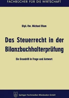Image de Das Steuerrecht in der Bilanzbuchhalterprüfung