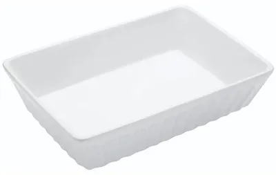 Produktbild von KitchenCraft World of Flavours Lasagne Tablett of Steingut 30 x 21 cm White