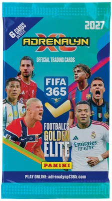 Produktbild von Vorverkauf Panini FIFA 365 Adrenalyn XL 2026/2027 – 10er Pack Booster (60 Trading Cards)