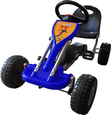 Image de Kart à pédales Bleu