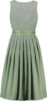 Produktbild von Spieth & Wensky Dirndl Daria Midi-Dirndl Kleid 2-teiliges Trachtenkleid Rocklänge 60cm, Farbe:Mintgrün, Größe:40/L