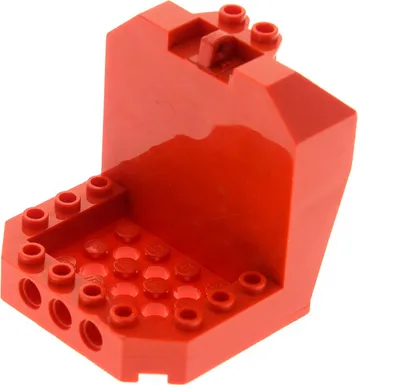 Produktbild von 1x Lego Führerhaus Cockpit 6x6x5 rot Kabine Jack Stone 4153089 30619