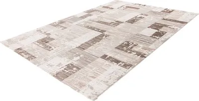 Produktbild von Pierre Cardin Lalee Teppich moderner trendiger Hotelteppich verblasst 80x150 cm Taupe terra