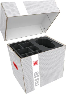 Produktbild von Lagerbox mit Schaumstoffeinlagen für Necrons-Miniaturen